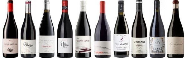 vinos de uva mencia