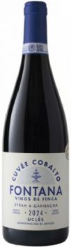 fontana cuvée cobalto syrah y garnacha vino tinto bodegas fontana peninsula la mancha ucles españa