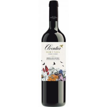 acontia 12 flor y nata vino tinto crianza bodega maite geijo ribera duero castilla leon españa