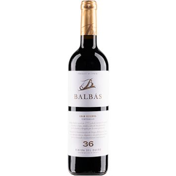 vino tinto balbas gran reserva ribera del duero