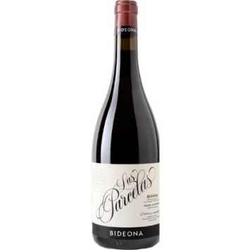 las parcelas vino tinto barrica bodegas bideona la rioja alavesa españa