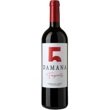 damana 5 vino tinto roble bodegas tabula ribera duero castilla leon españa