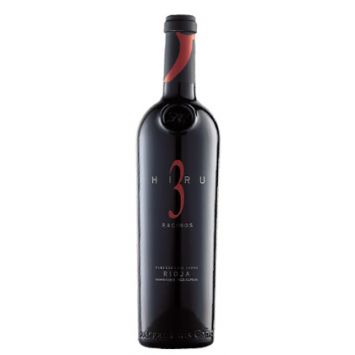 Hiru 3 Racimos luis cañas vino tinto rioja