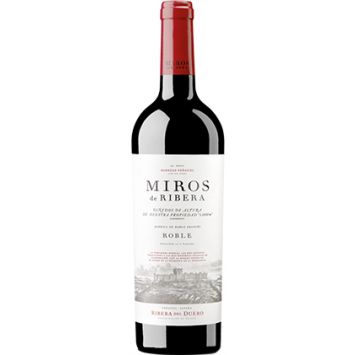 miros de ribera roble vino tinto ribera del duero bodegas peñafiel