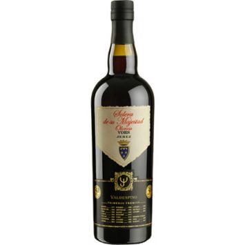 oloroso solera de su majestad vors vino generoso jerez bodegas valdespino